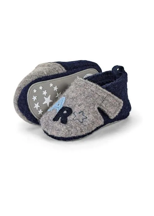 Chausson - pantoufle - babouche Sterntaler - 5302165 - Bebe garcon Chaussure D'eveil Semelle de Mocassin-0