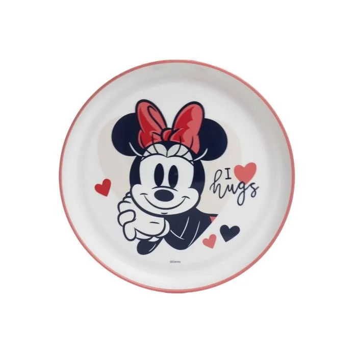 GRANDE ASSIETTE ANTI-DERAPANTE MINNIE COLLECTOR-0
