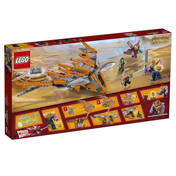 LEGO® Marvel Super Heroes 76107 Le combat ultime de Thanos - Jeu de Construction-3