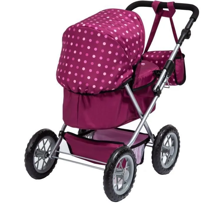 Landau pour poupée BAYER Trendy - Rose - Pour enfant - Garantie 2 ans - Marque BAYER DESIGN-2