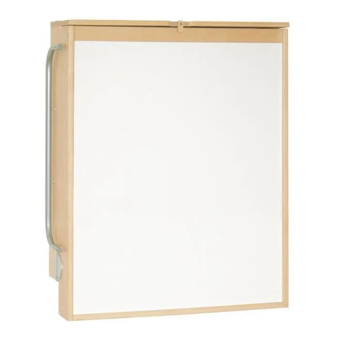 ROBA Table à Langer Murale Pliable + Matelas à Langer "Waldhochzeit" - Naturel-2