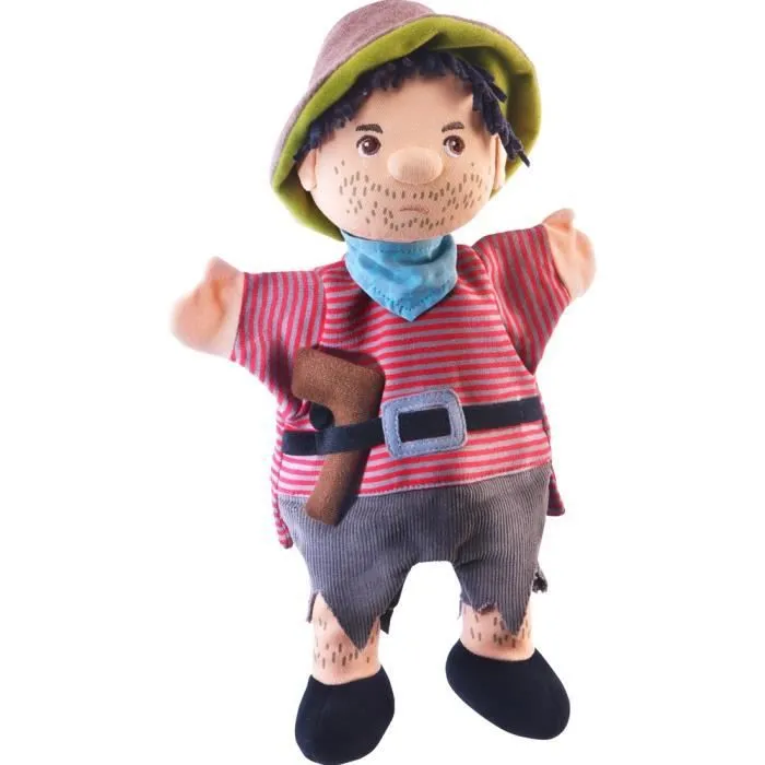 Marionnette à main - HABA - Rover - Mixte - Marron - A partir de 3 ans-0