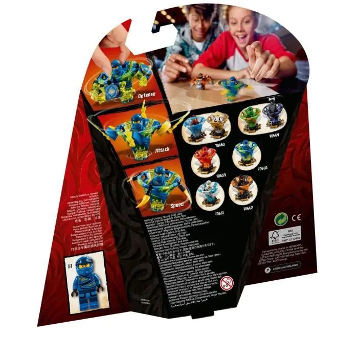 LEGO® NINJAGO® 70660 Toupie Spinjitzu Jay-1