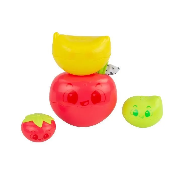 Jouet à empiler TOMY - Fruits à empiler - Adorable et stimulant pour les jeunes esprits en pleine croissance !-2