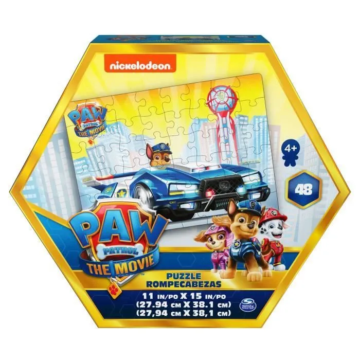 Puzzle 48 pièces - SPIN MASTER - PAW Patrol The Movie - Dessins animés et BD - Intérieur-0