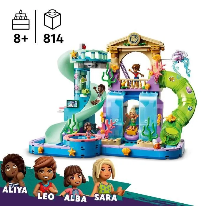LEGO® Friends 42630 Le parc aquatique de Heartlake City - Jouet Enfant 8 Ans-1