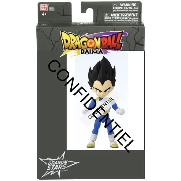 Figurine articulée Dragon Star 17 cm - Mini Vegeta - BANDAI - Dragon Ball Daima Kid Vegeta - 4 ans et +-2