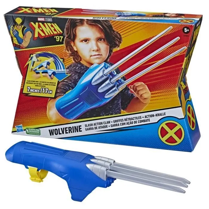 Griffes rétractiles Wolverine, Jouet de déguisement de Super-héros, Jouet pour Filles et garçons, dès 5 Ans, Marvel Studios X-Men 97-0