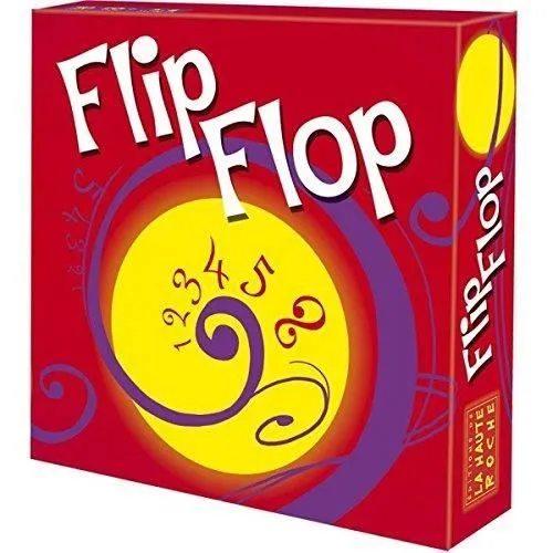 Jeu de société - ASMODEE - Flip Flop - Jeu de plateau - Pour enfants et adultes-0