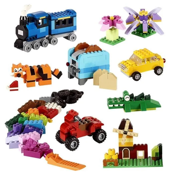 LEGO® Classic 10696 La boîte de briques créatives, Rangement facile des jouets, Cadeau de fan LEGO Masters-2