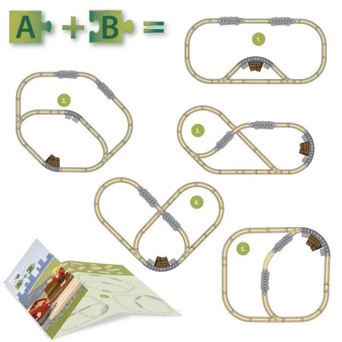 BRIO Circuit en 8 voyageurs - Pack A-7312350360790-A partir de 3 ans-7