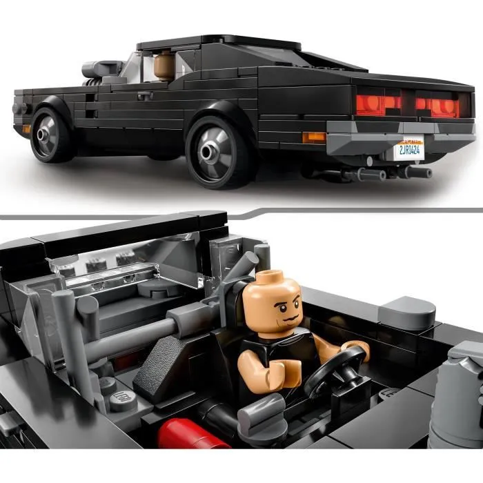 LEGO Speed Champions 76912 Fast & Furious 1970 Dodge Charger R/T, Jouet, Modélisme Voiture-3