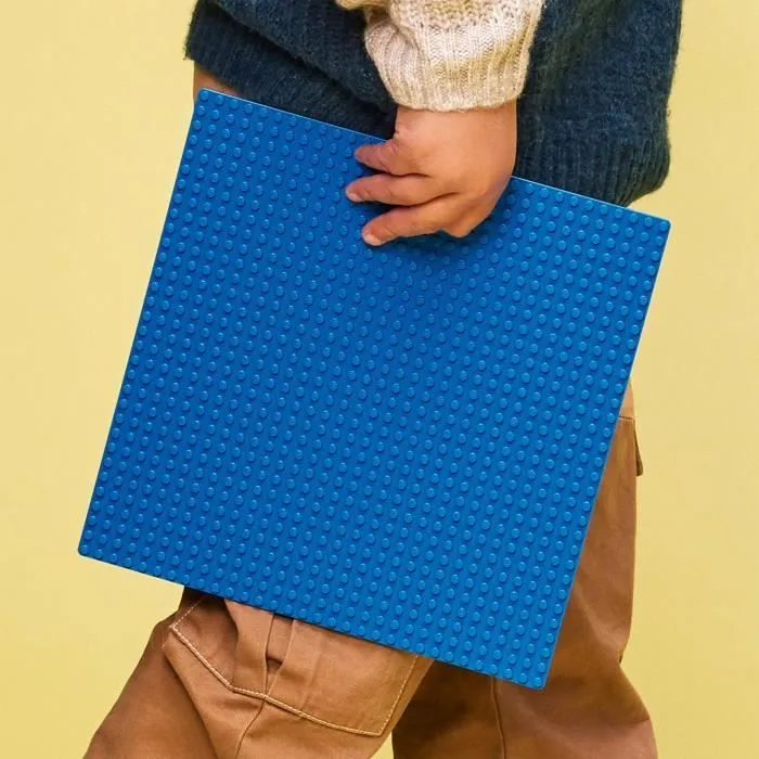 LEGO® 11025 Classic La Plaque De Construction Bleue 32x32, Socle de Base pour Construction, Assemblage et Exposition-4