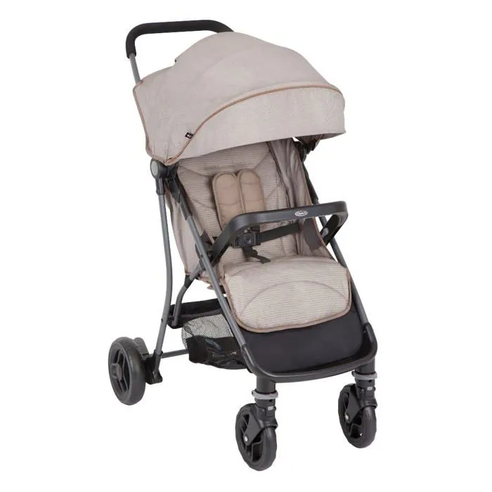 Poussette-chassis poussette Graco - 6DU898LLAE - Poussette BREAZE LITE 2 PETITES AVENTURES-0