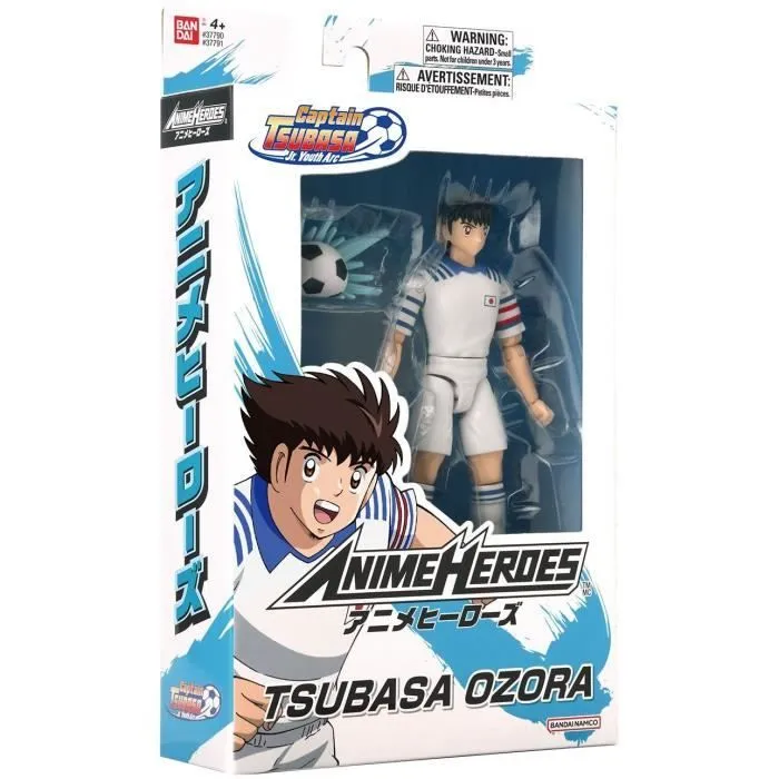 BANDAI - Anime Heroes - Captain Tsubasa - Figurine Anime Heroes 17 cm - Tsubasa Ozora - 37791-5