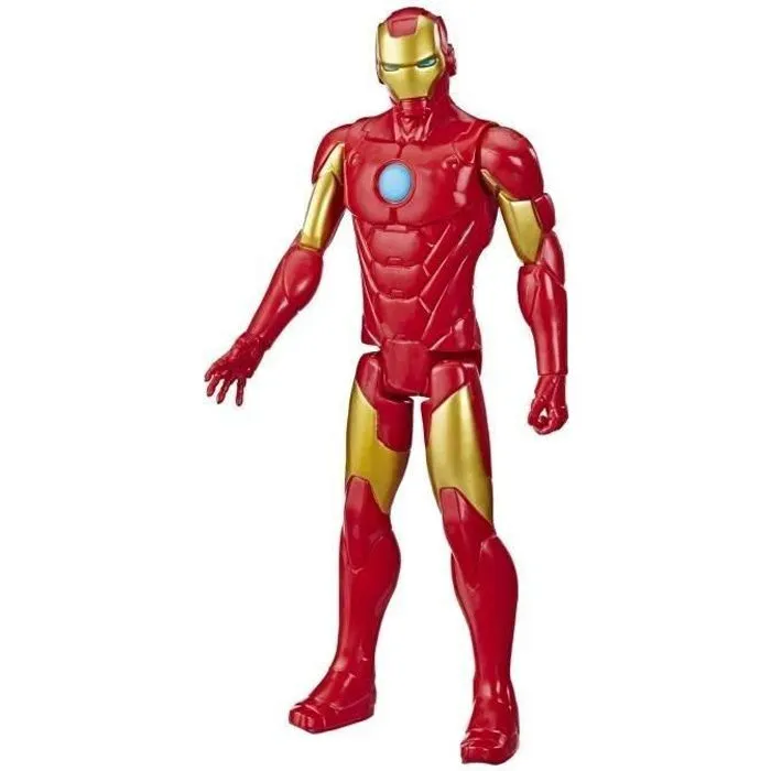 Figurine - MARVEL - Avengers Titan 30cm - Iron Man - Jouet pour Enfant de 4 ans et plus-0