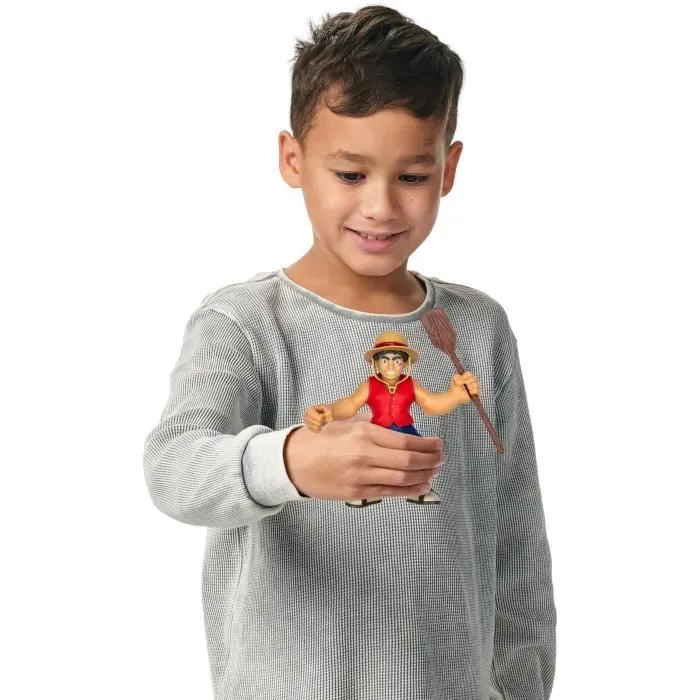 Ultragoo Luffy 17cm - HEROES OF GOO JIT ZU - ONE PIECE - Figurine extensible avec accessoires-2