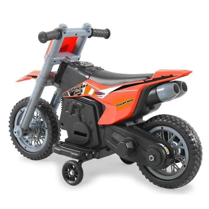 Moto électrique pour enfant - Jamara - Ride-On Power Bike Orange 6V - Mixte - 18 mois+ - Extérieur-3