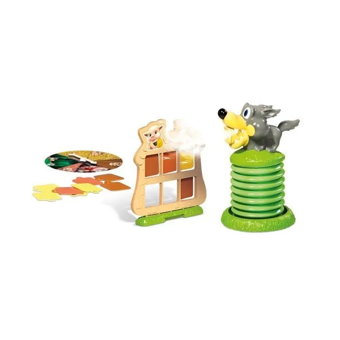 Echap O Loup - Le jeu des 3 petits cochons - Jeu de société enfant - MEGABLEU-1