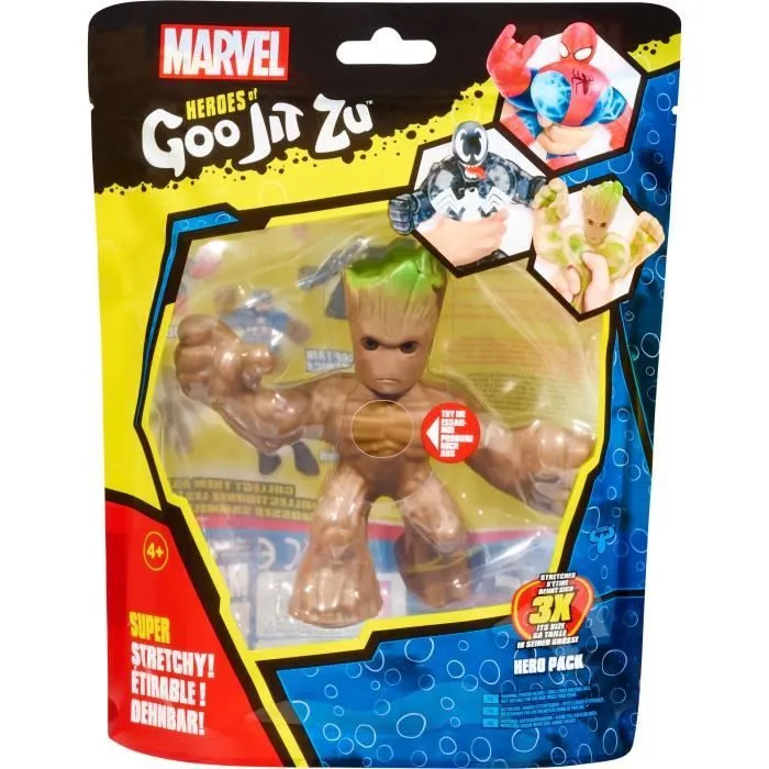 Figurine d'action - MOOSE TOYS - Groot 11cm - Goo Jit Zu Marvel-3