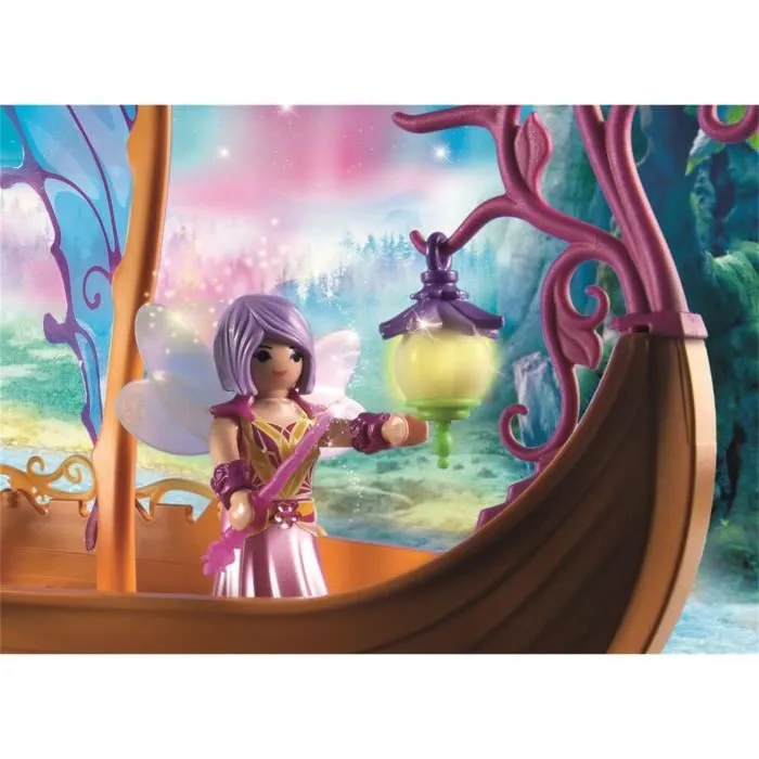 Jouet - Playmobil - Bateau romantique des fées - 37 pièces - Flottant - À monter soi-même-3
