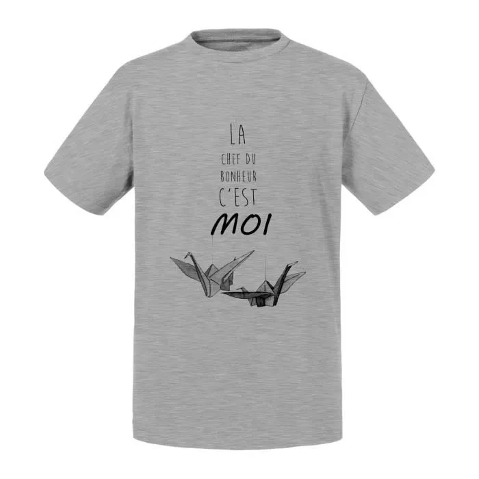 T-shirt Enfant Noir Vue De Dessous La Tour Eiffel Paris Monument-0