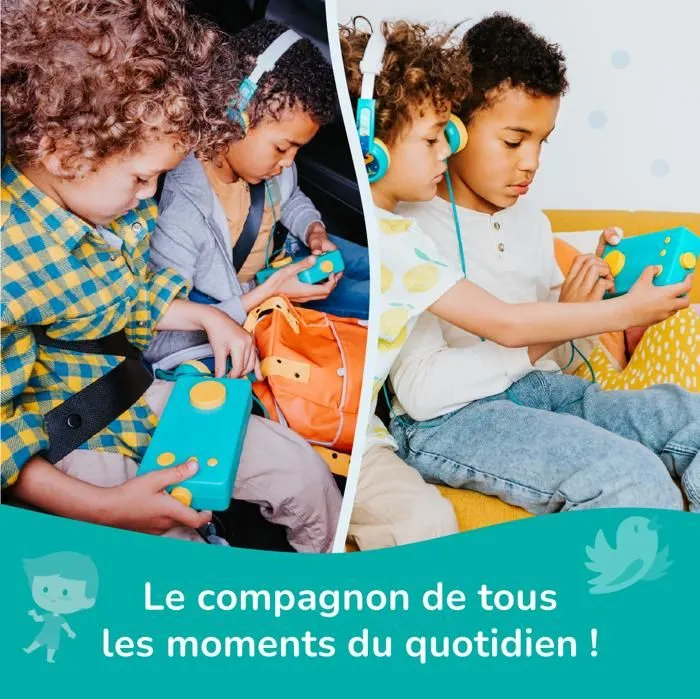 Console Educative - Ma Fabrique à Histoires Verte - Lunii - Conteuse Interactive - Inclus 24 histoires interactives 2h30 d'écoute-5