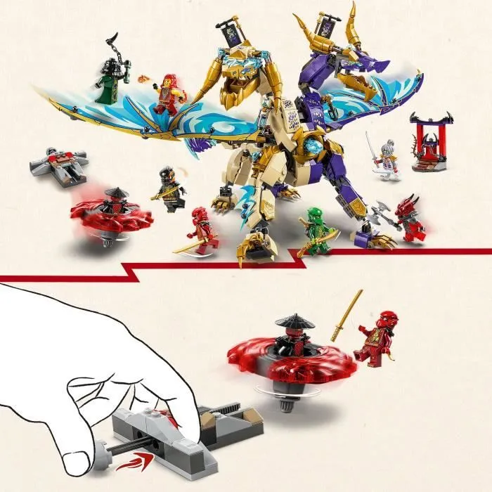 LEGO NINJAGO 71836 Arc : le dragon de la concentration, Jeu pour garçon ou fille dès 9 ans-2