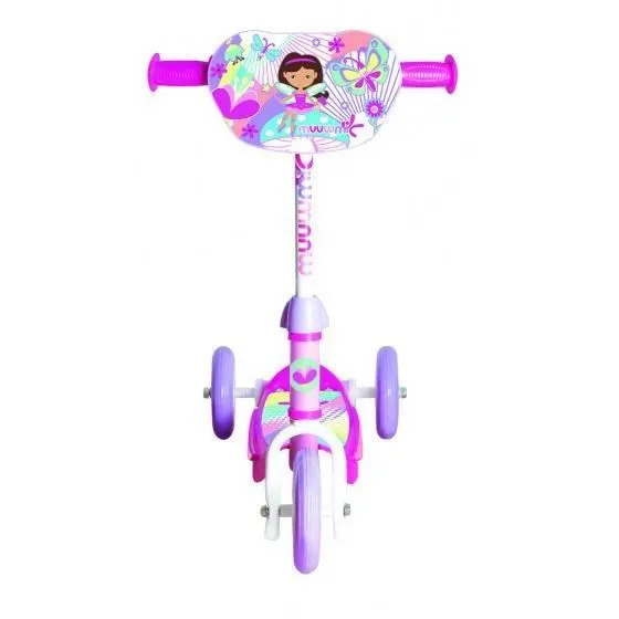 Trottinette enfant 3 roues Dora Junior Freewheel Rose - Muuwmi-2