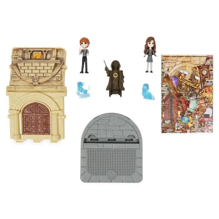 Harry Potter - Playset 2 en 1 La salle sur demande Magical Minis - 6063901 - Wizarding World-2