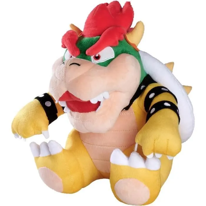 Super Toys Mario Bowser Peluche 27 cm-2