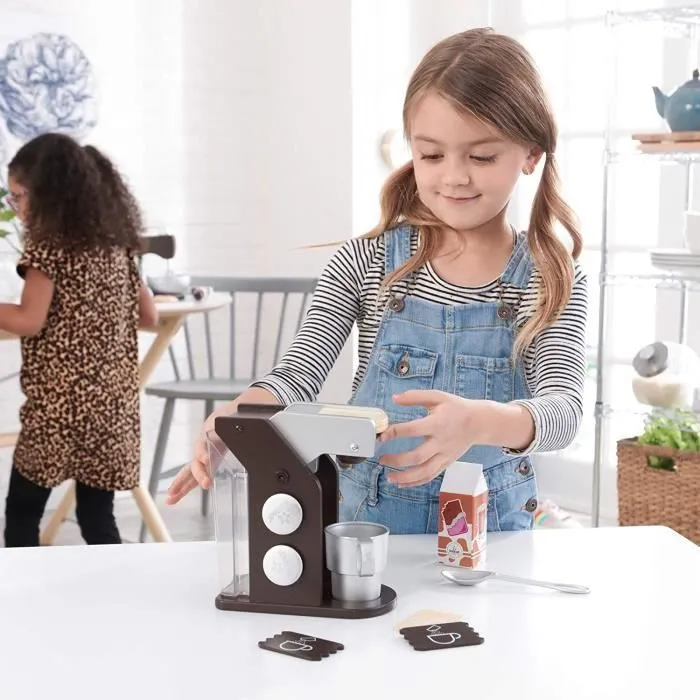 Dinette ensemble machine à café KIDKRAFT - espresso - Set Café - A partir de 3 ans-3
