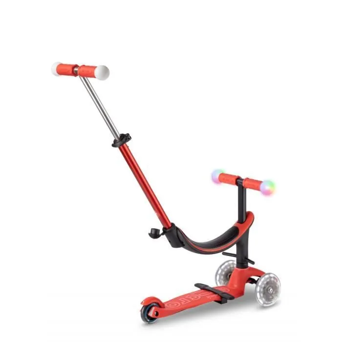 Trottinette évolutive - MICRO - Mini 3en1 Révolution Magic Rouge - Mixte - Enfant - Orange-0