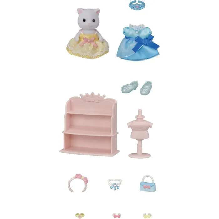 Figurine La fille chat persan princesse - SYLVANIAN FAMILIES - 5537-3