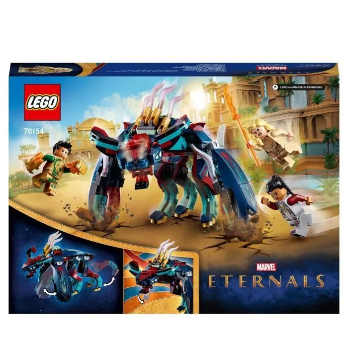 LEGO® 76154 Marvel L’Embuscade du Déviant ! Les Éternels, Jouet de Construction Enfants dès 6 ans, Figurines Super-Héros-5