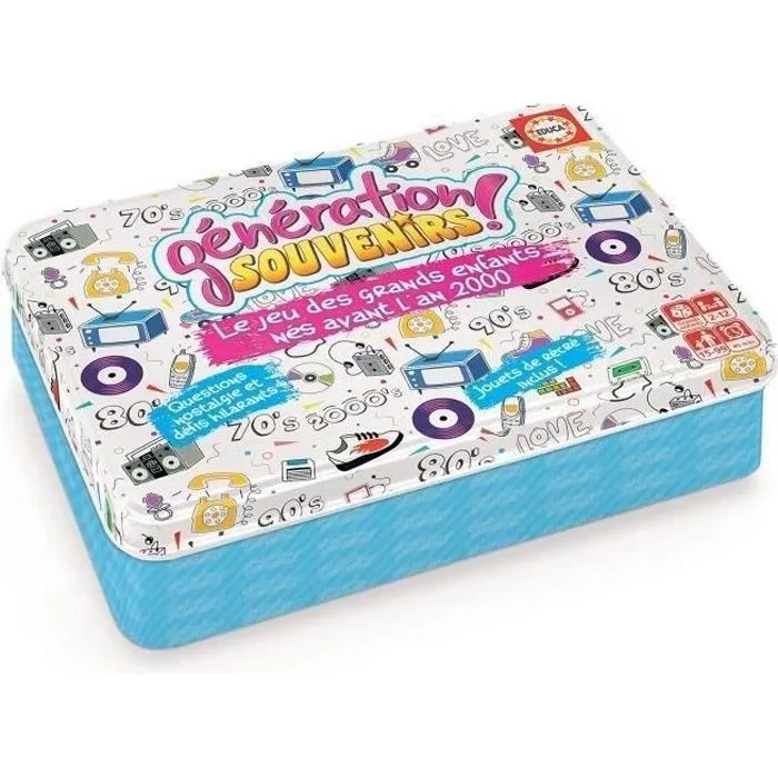 Génération souvenirs - Années 2000 - Jeu d'ambiance - EDUCA-0