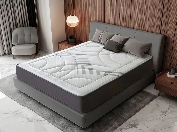 Matelas Mousse 105X200 AIRSYSTEM PRIVILEGE, Epaisseur 30 CM, Mousse HR, Fermeté moyenne-1
