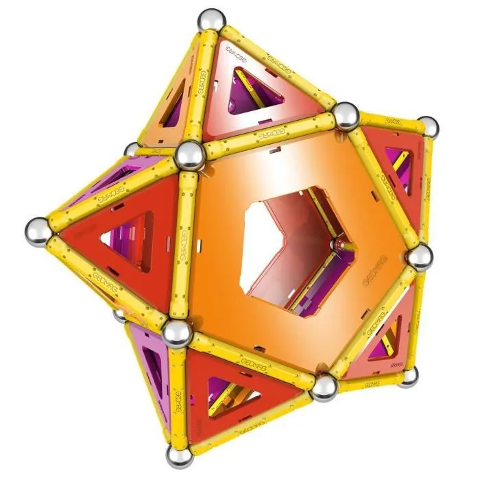 GEOMAG PANELS Jeu de Construction Magnétique 114pcs-1