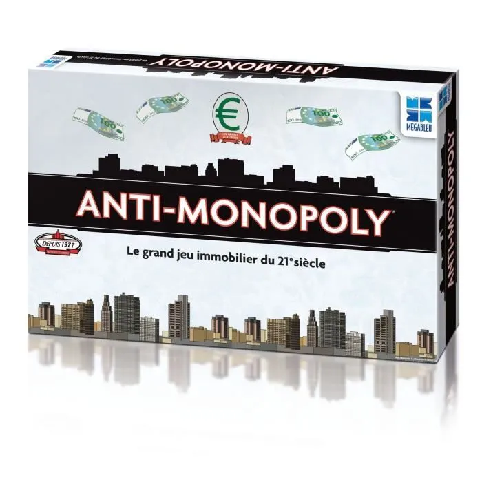 MEGABLEU Jeu de plateau Anti-monopoly-1
