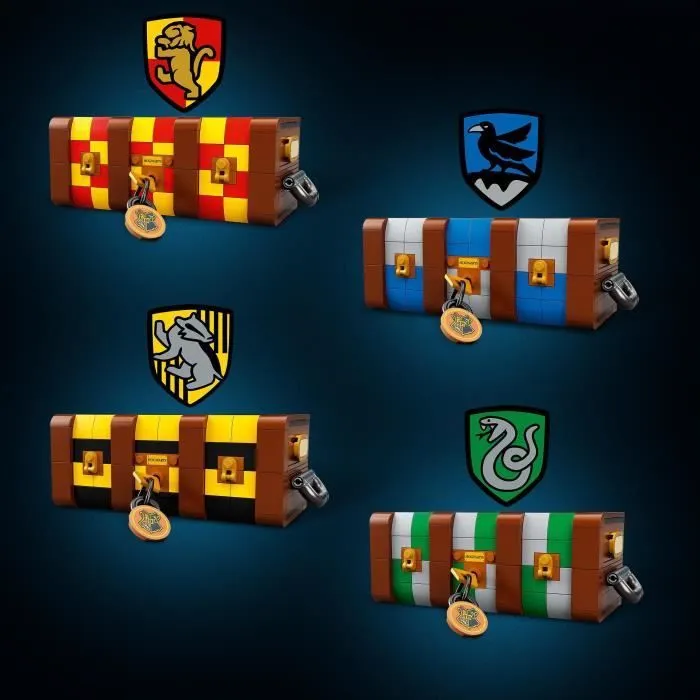 LEGO 76399 Harry Potter La Malle Magique De Poudlard, Jouet Personnalisable, Création d'Accessoire et Personnages, Enfants 8 Ans-2