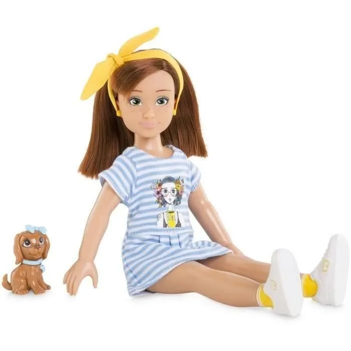 Poupée mannequin Corolle Girls Zoé Nature et Aventure avec 6 accessoires - 28 cm - dès 4 ans-6