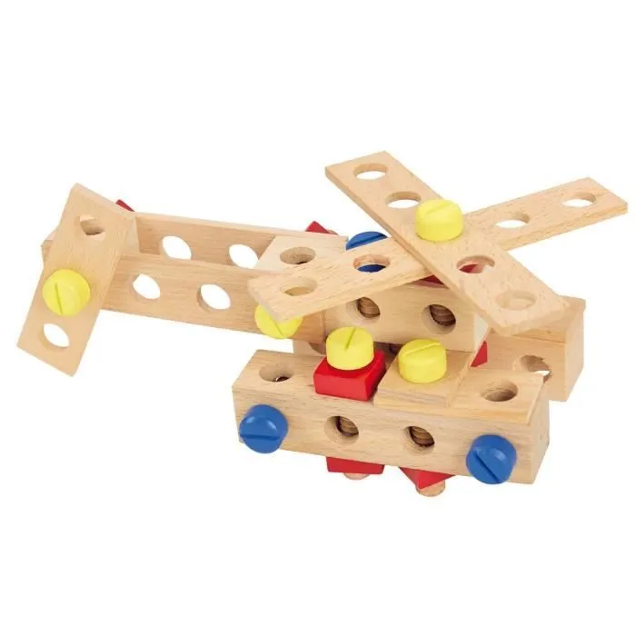 JEUJURA Baril établi - 70 pièces pour bricoler-1