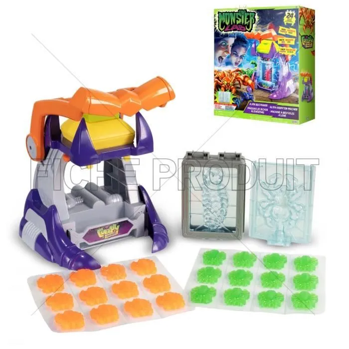 Jeu créatif - GIOCHI PREZIOSI - MONSTER LAB - Fabrique de monstres avec gel et moules-1