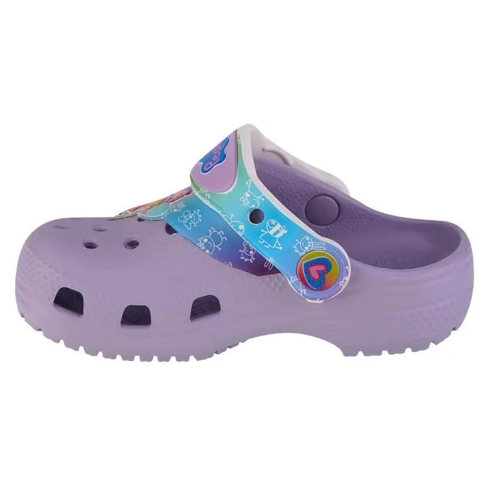 Chaussons - CROCS - Classic Fun I am Peppa Pig T Clog 207915-530 - Violet - Confortables - Pratiques-1