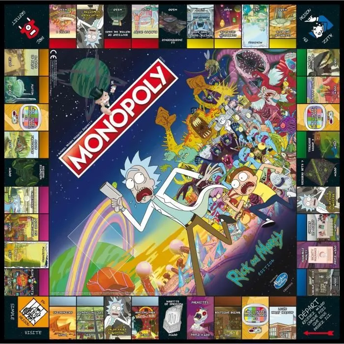 MONOPOLY - Rick et Morty - Version française-1