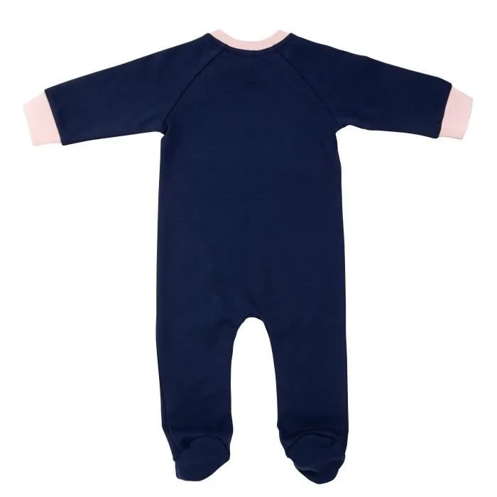Grenouillère pyjama bébé fille PSG - Collection officielle PARIS SAINT GERMAIN-1