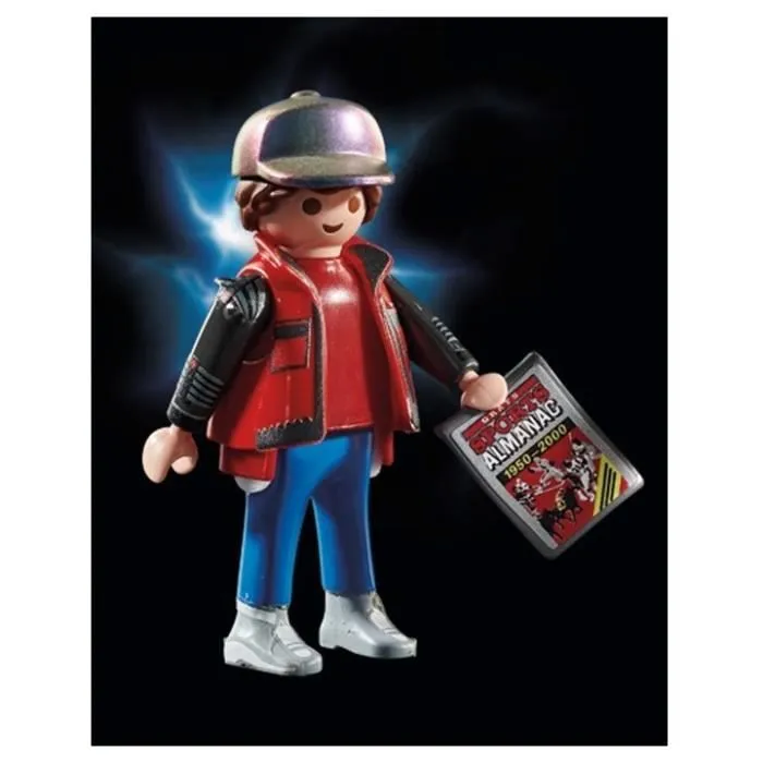 PLAYMOBIL - 70634 - Retour vers le Futur - Course d'Hoverboard - Enfant - Bleu-7