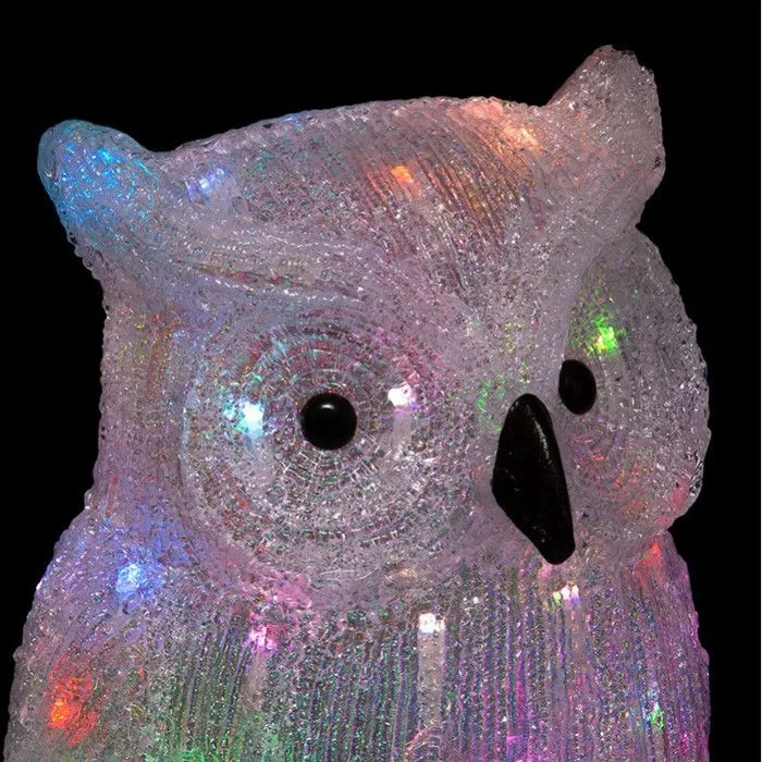 Hibou lumineux 60 LED-2