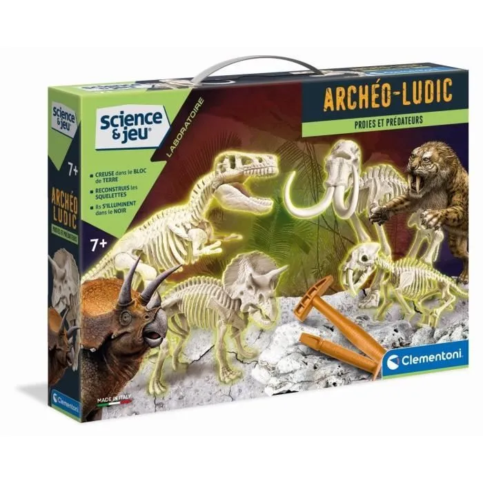 Clementoni - Science & Jeu - Archéo Ludic - Proies et Prédateurs-0