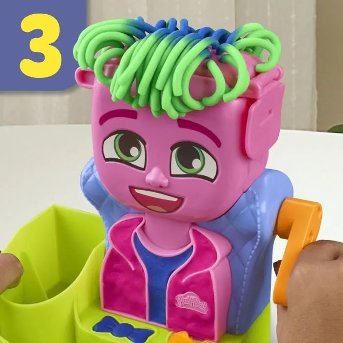 Play-Doh Salon de coiffure, coffret de pâte à modeler-4